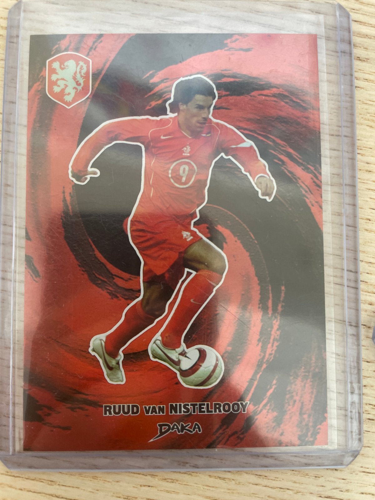 Ruud van Nistelrooy DAKA Spelerskaart (37/50), Ophalen of Verzenden, Zo goed als nieuw, Overige binnenlandse clubs, Spelerskaart