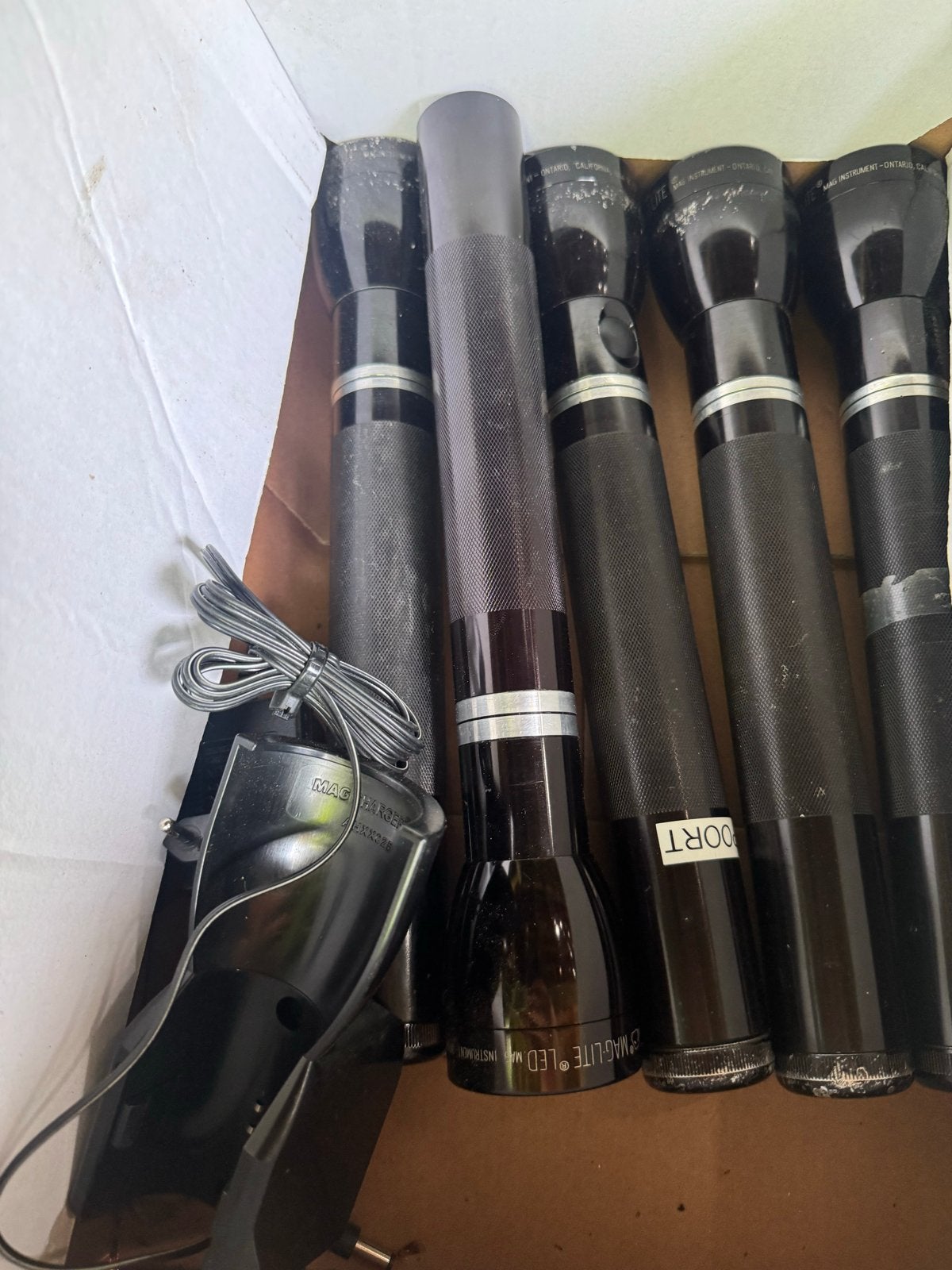 Partij Maglite zaklampen met lader, Caravans en Kamperen, Zaklampen, Ophalen of Verzenden, Gebruikt