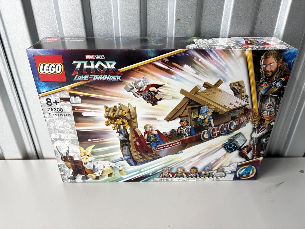 LEGO Marvel Thor Love and Thunder The Goat Boat 76208, Marvel, Lego, Nieuw, Ophalen of Verzenden