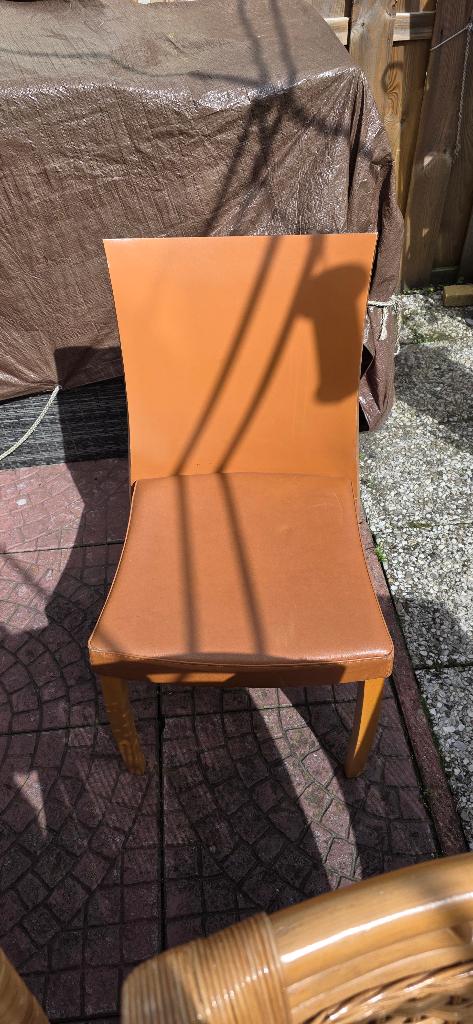 Eetkamerstoelen, Huis en Inrichting, Stoelen, Ophalen, Kunststof, Gebruikt, Overige kleuren