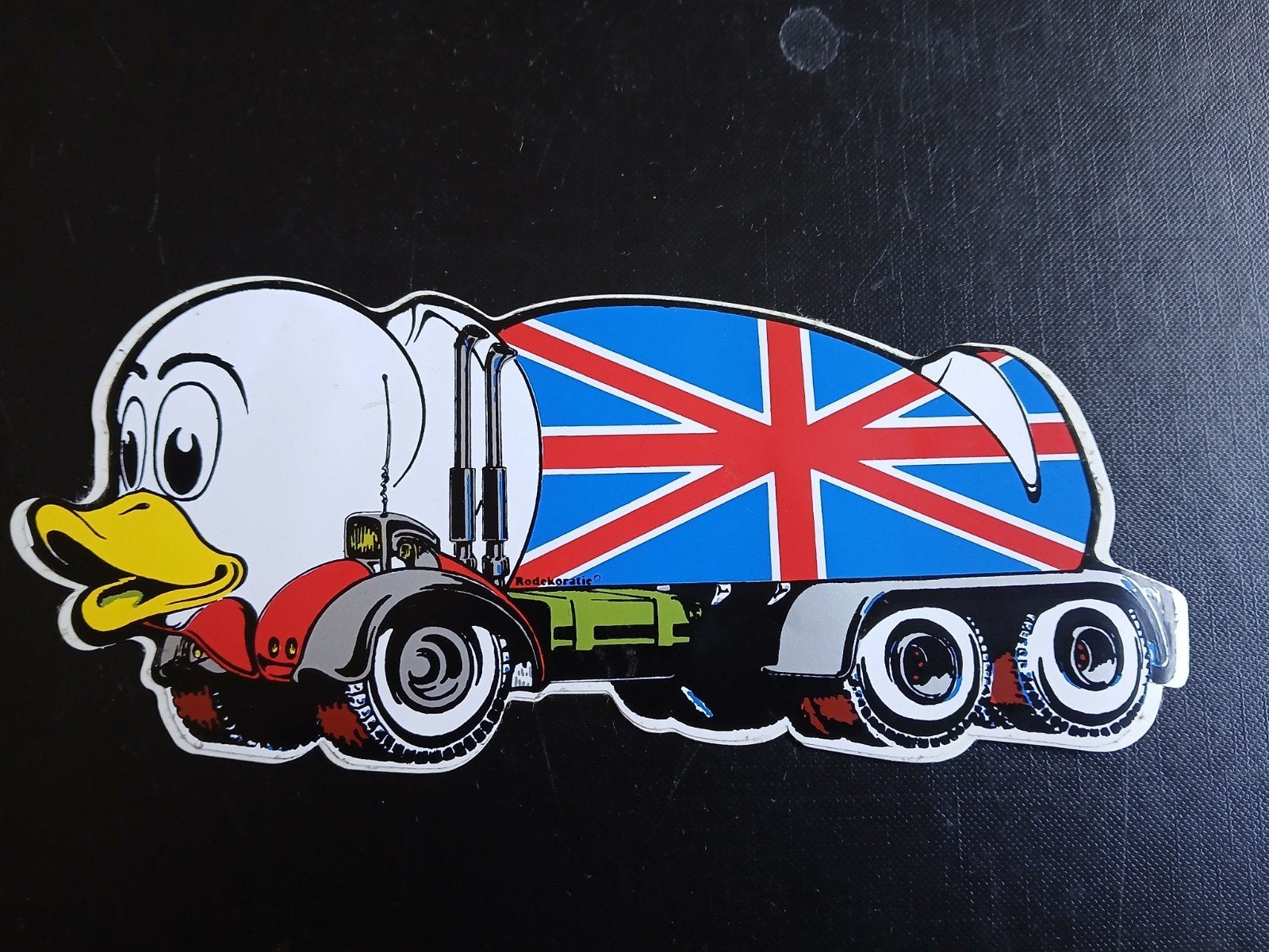 Great Britian Truck Sticker, Ophalen of Verzenden, Zo goed als nieuw, Auto's