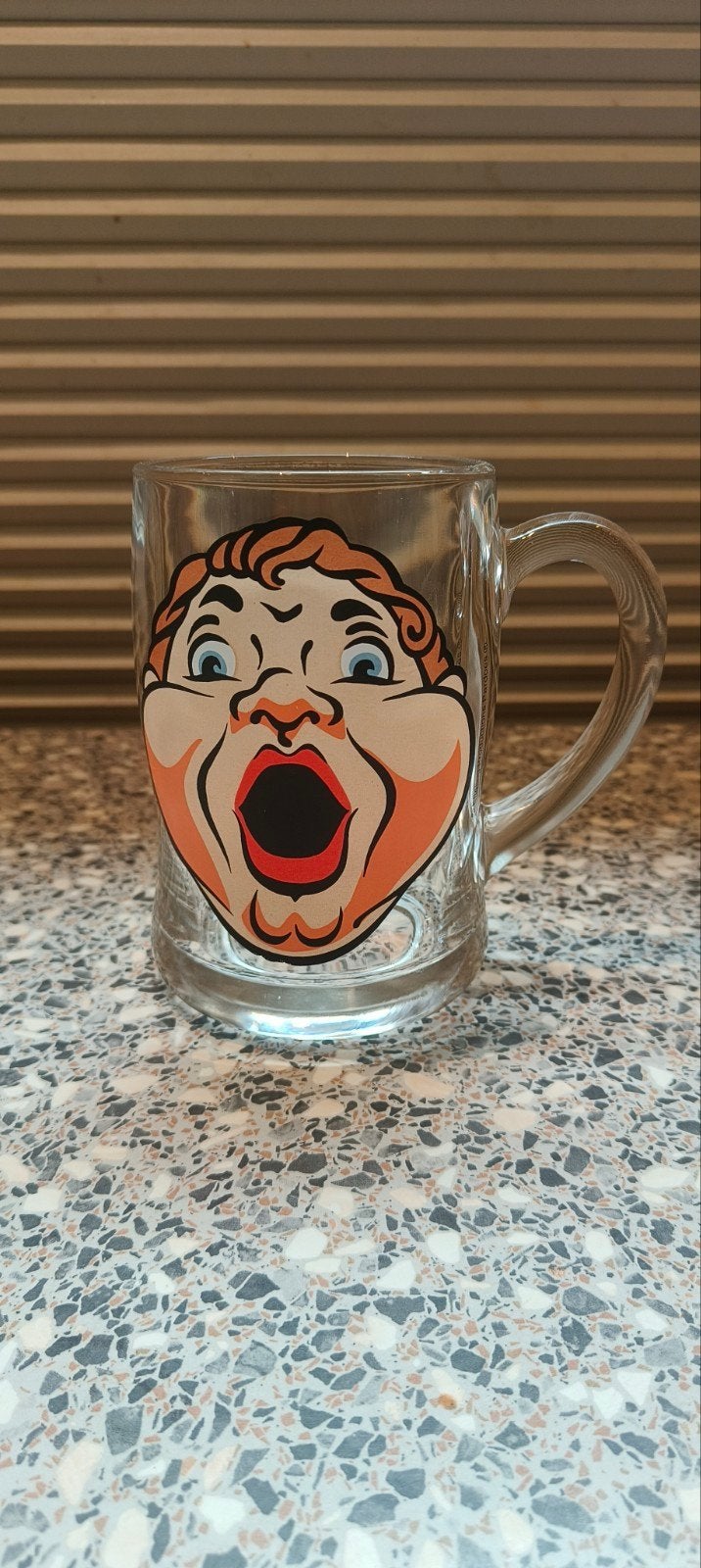 Efteling Holle Bolle Gijs Glazen bierpul/mok, Gebruikt, Ophalen of Verzenden, Glas, Overige stijlen