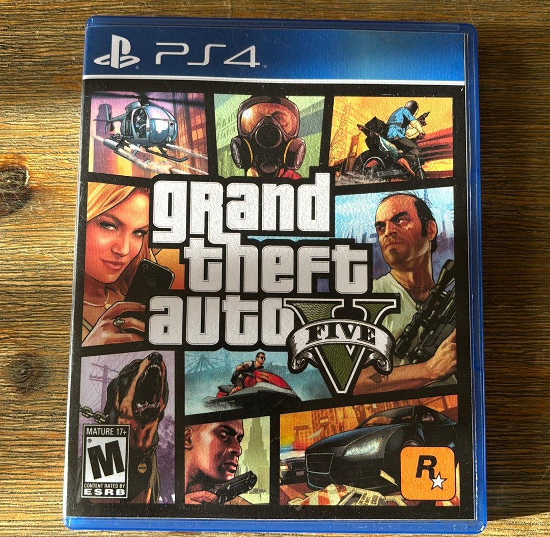 Grand Theft Auto V PS4, Avontuur en Actie, Online, Vanaf 18 jaar, .