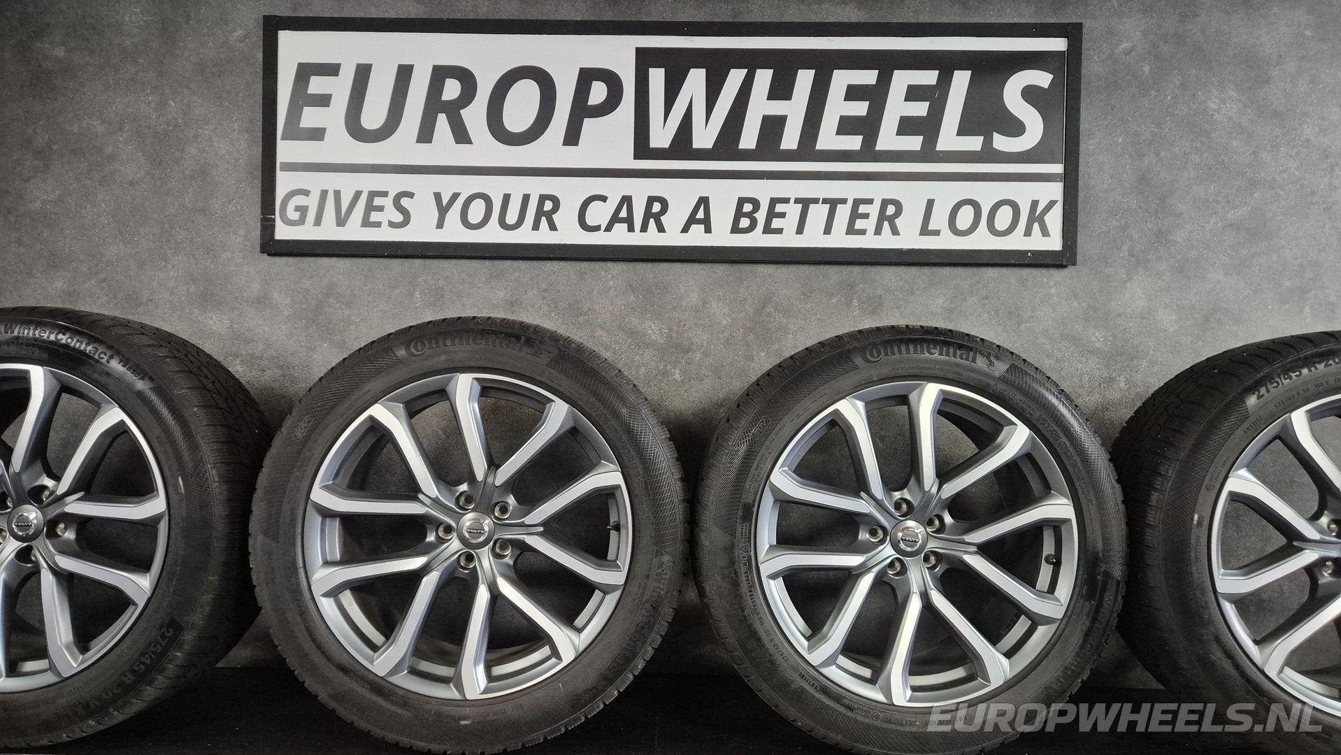 20 inch Volvo XC90 velgen Continental winterbanden