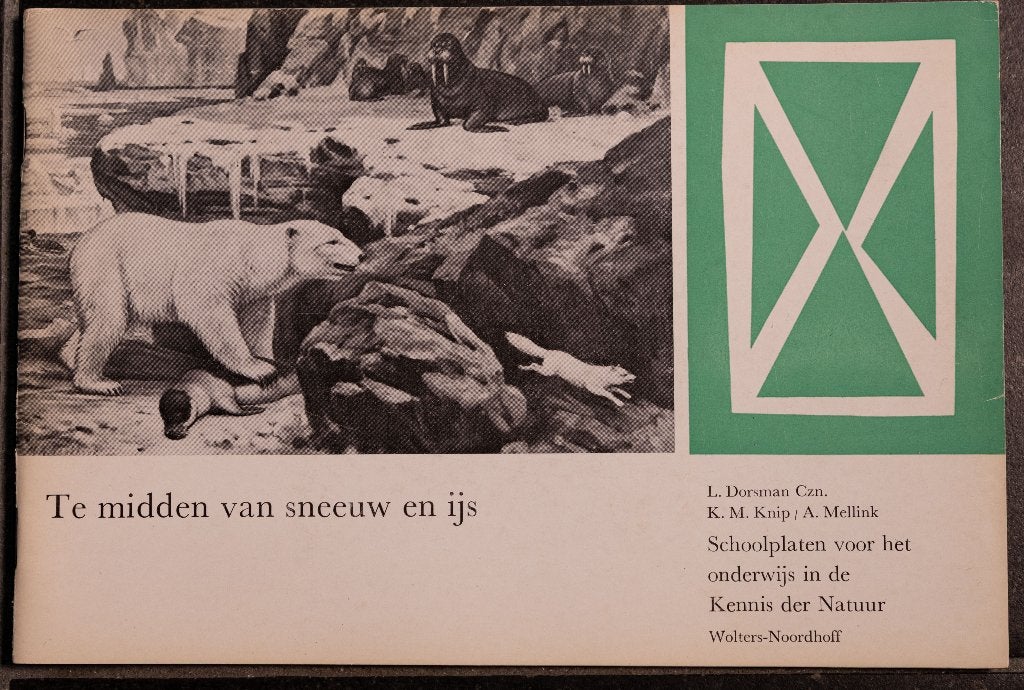 Schoolplaat boekje – Te midden van sneeuw en ijs , Ophalen of Verzenden, Natuur en Biologie