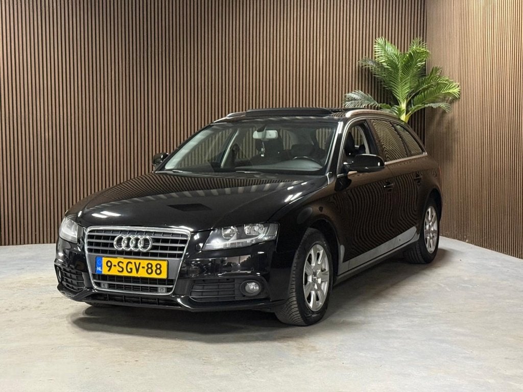 Audi A4 Avant 1.8 TFSI Pro Line (bj 2011, automaat), Auto's, Euro 5, 4 cilinders, A4, Zwart