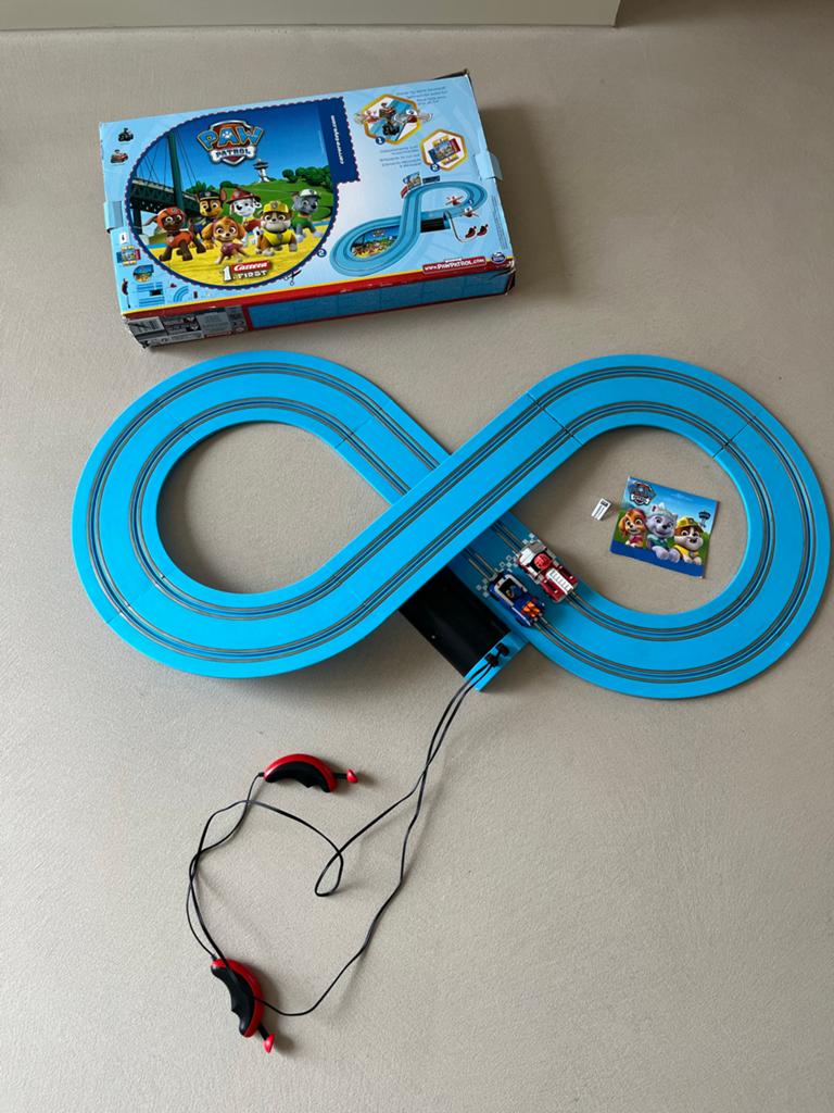 Paw Patrol Carrera First Racebaan, Carrera, Ophalen of Verzenden, Elektrisch, Racebaan