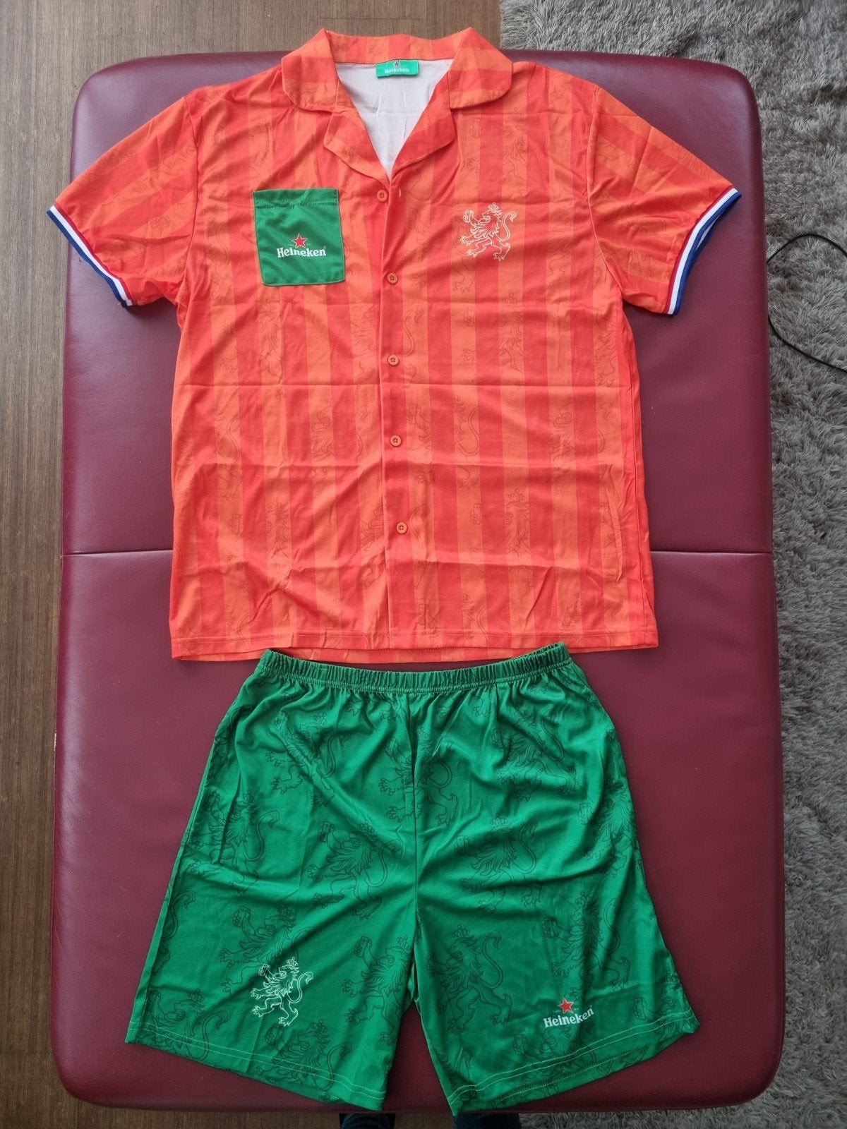 Pilsjama Heineken maat s/m, Kleding | Heren, Nieuw, Oranje, Ophalen of Verzenden, Voetbal