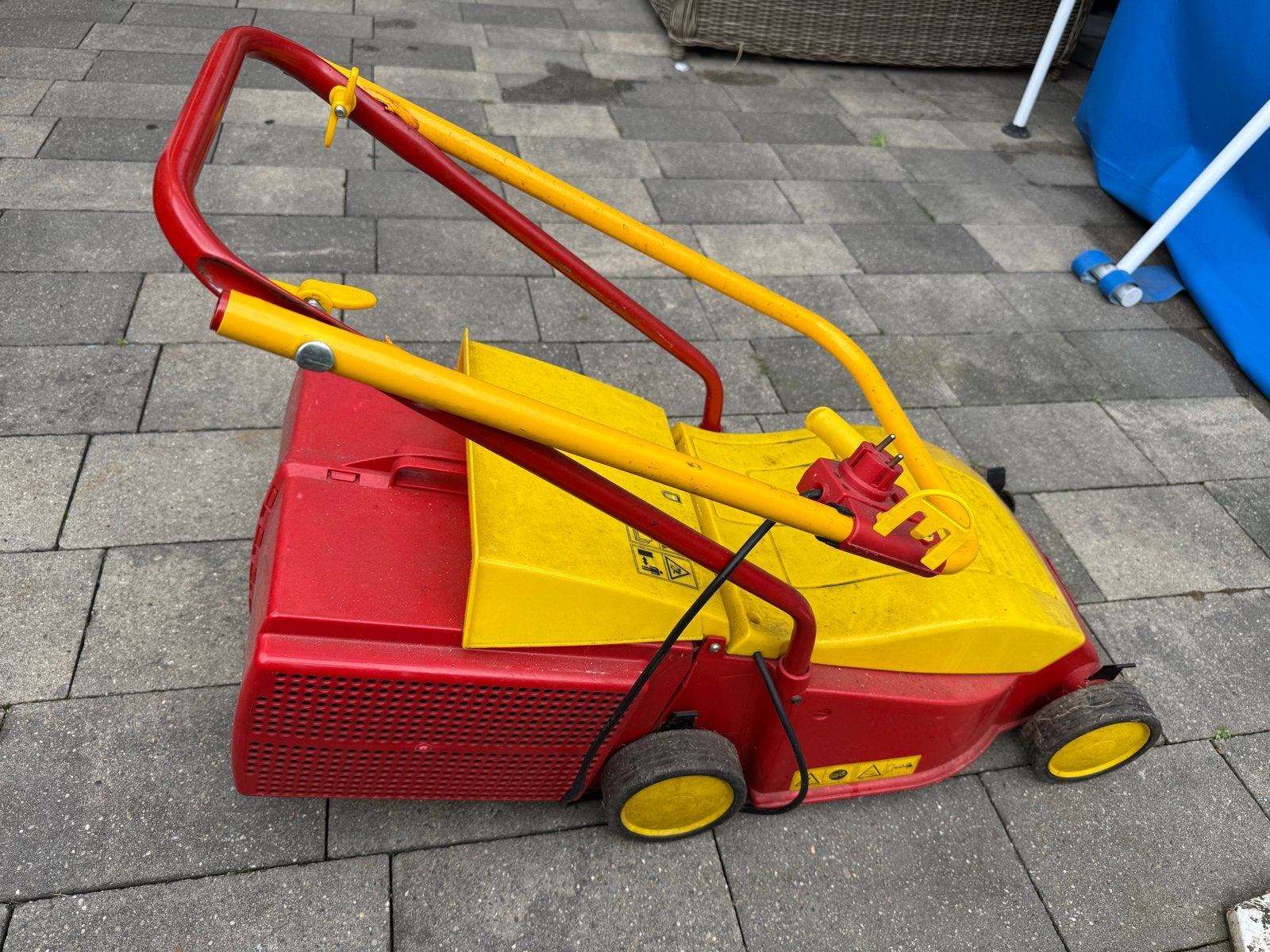 Wolf Garten Pi 50 elektrische grasmaaier, Tuin en Terras, Grasmaaiers, Ophalen, Cirkelmaaier, Gebruikt, Elektrische grasmaaier