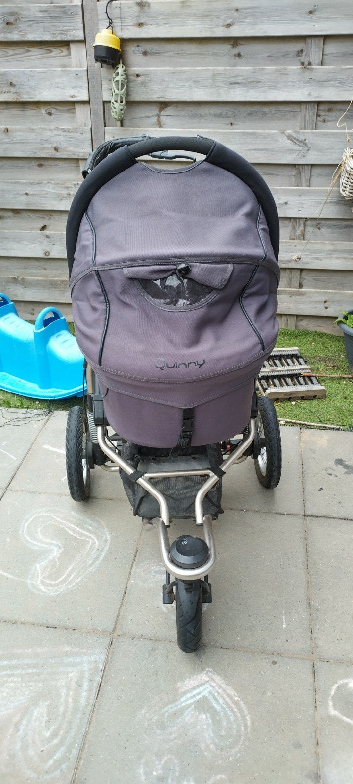 Quinny Freestyle 3-in-1 Kinderwagen met Reiswieg & Regenhoes, Ophalen, Gebruikt, Luchtbanden, Quinny
