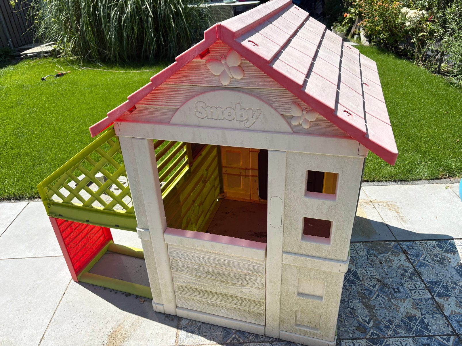 Smoby speelhuisje, Ophalen, Gebruikt, Kunststof