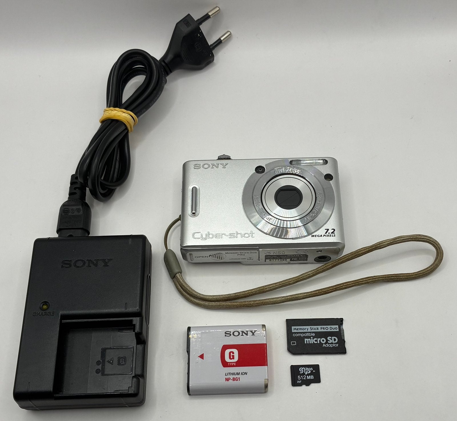 Sony Cyber-shot DSC-W35 - compact camera, Ophalen of Verzenden, Zo goed als nieuw, Sony, 8 keer of meer