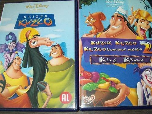 Walt Disney Classics KEIZER KUZCO 1 & 2 met hologram z.g.a.n, Tekenfilm, Verzenden, Nederlands, Nederlands