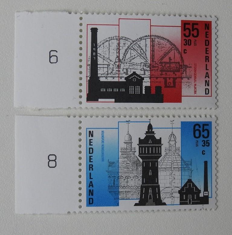 2 zomerzegels 1987, Verzenden, Na 1940, Postfris