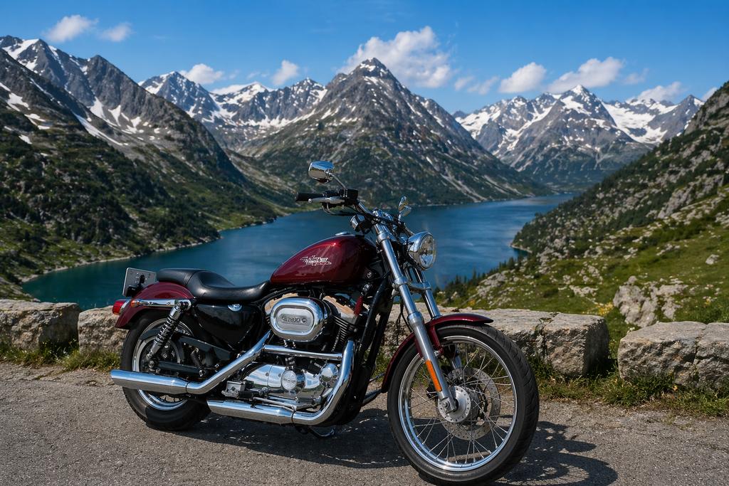 super mooie harley davidson sportster 1200, Motoren, Motoren | Harley-Davidson, 2 cilinders, Gebruikt, Particulier, 1200 cc