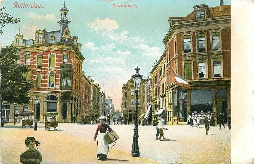 377-590-017 Rotterdam Binnenweg, Verzenden, Voor 1920, Zuid-Holland