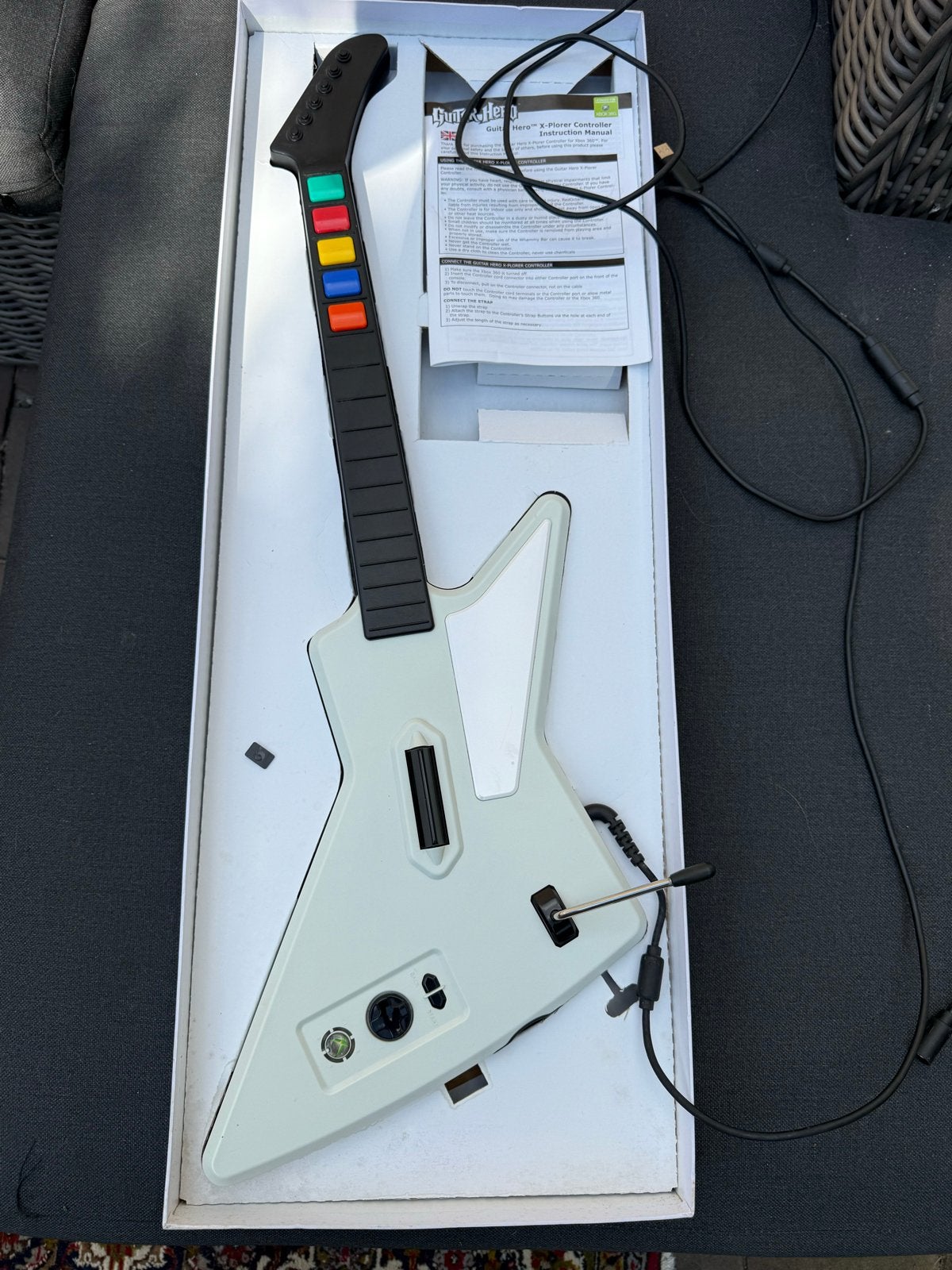 Xbox Guitar Hero X-plorer Gibson Explorer model, Gebruikt, Xbox, Overige typen, Overige merken