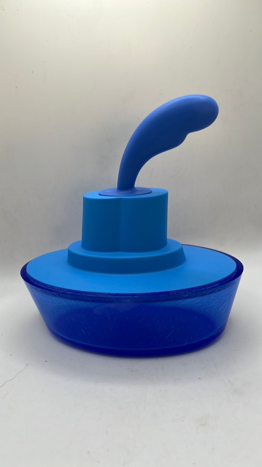 Alessi Harry Blue Ship Shaped botervloot uit 1998, gebruikt., Ophalen of Verzenden, Gebruikt