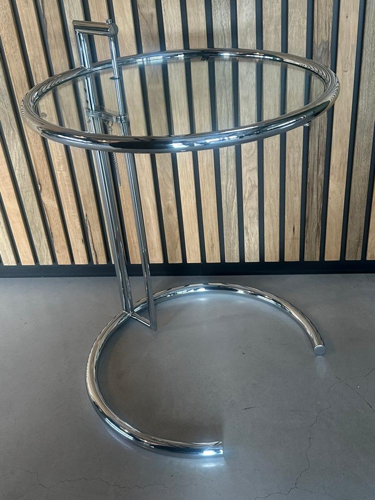 Originele Classicon Eileen Gray E1027 bijzettafel., Ophalen, Zo goed als nieuw, Rond, Minder dan 55 cm