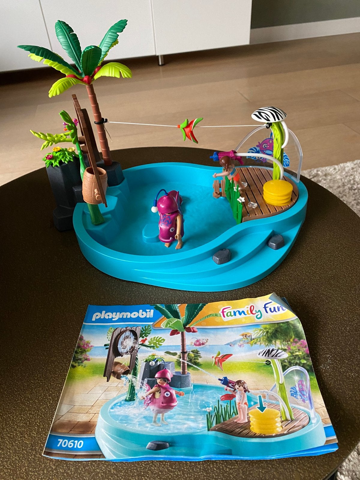 Playmobil zwembad, Ophalen, Zo goed als nieuw