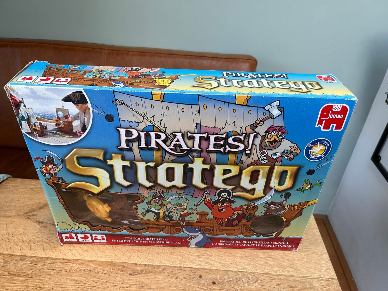 Stratego Pirates! Bordspel van Jumbo - Compleet, Een of twee spelers, Ophalen of Verzenden, Gebruikt