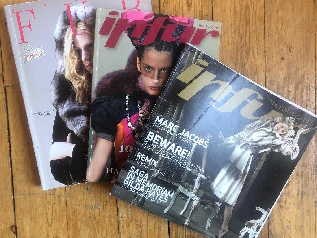 3 tijdschriften InFur, Boeken, Verzenden, Zo goed als nieuw, Glossy