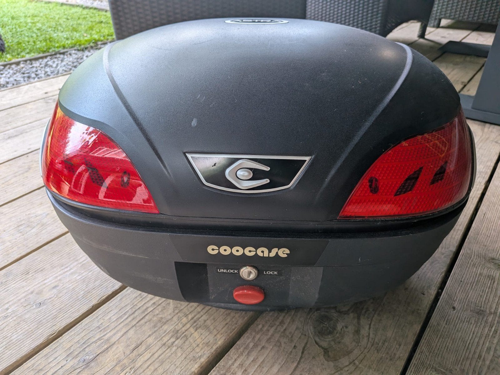 Motorkoffer Coocase S48 Astra, Ophalen of Verzenden, Gebruikt