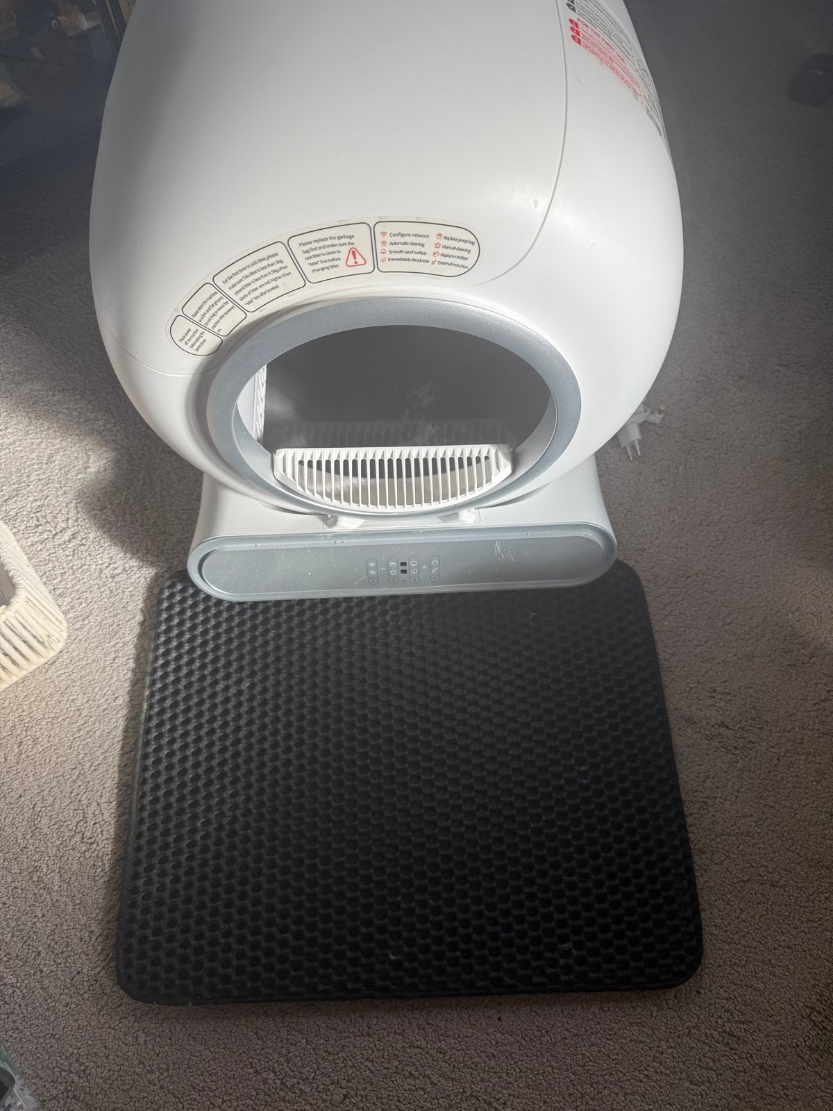 Automatische kattenbak viervoeter, Ophalen, Zelfreinigend, Gebruikt
