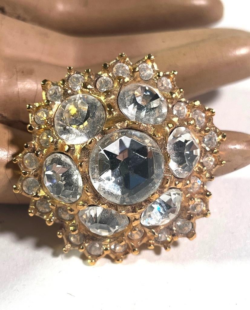Schitterende vintage broche van Yves Saint Laurent, Sieraden, Tassen en Uiterlijk, Broches, Ophalen of Verzenden, Zo goed als nieuw