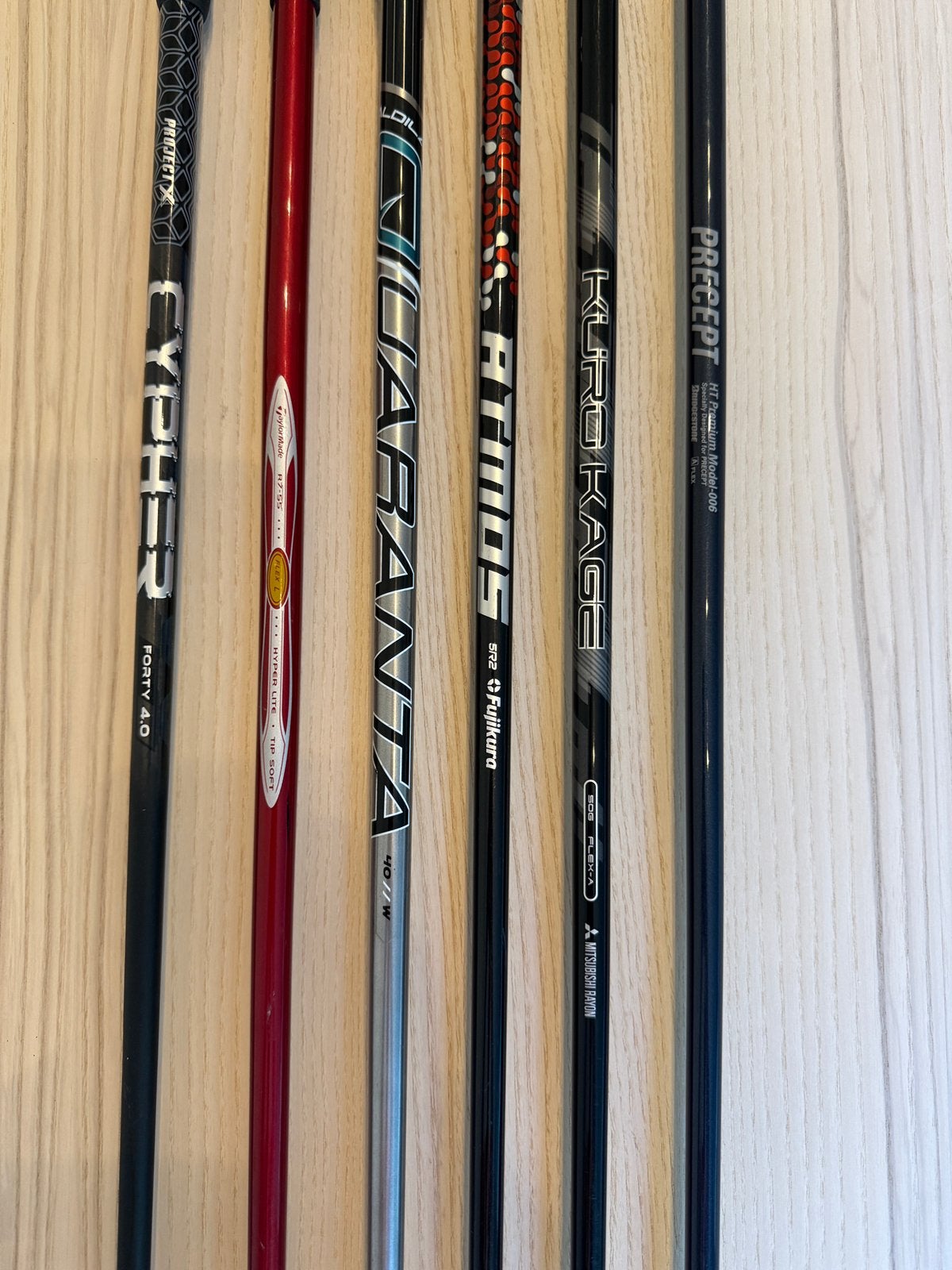 Luxe Driver Shafts Lady & Senior Flex, Overige merken, Overige typen, Ophalen of Verzenden, A