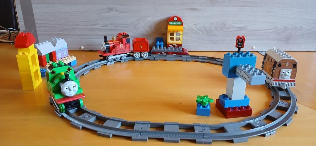 Duplo leuke Thomas de Trein set (3 sets), Ophalen of Verzenden, Zo goed als nieuw, Complete set, Duplo