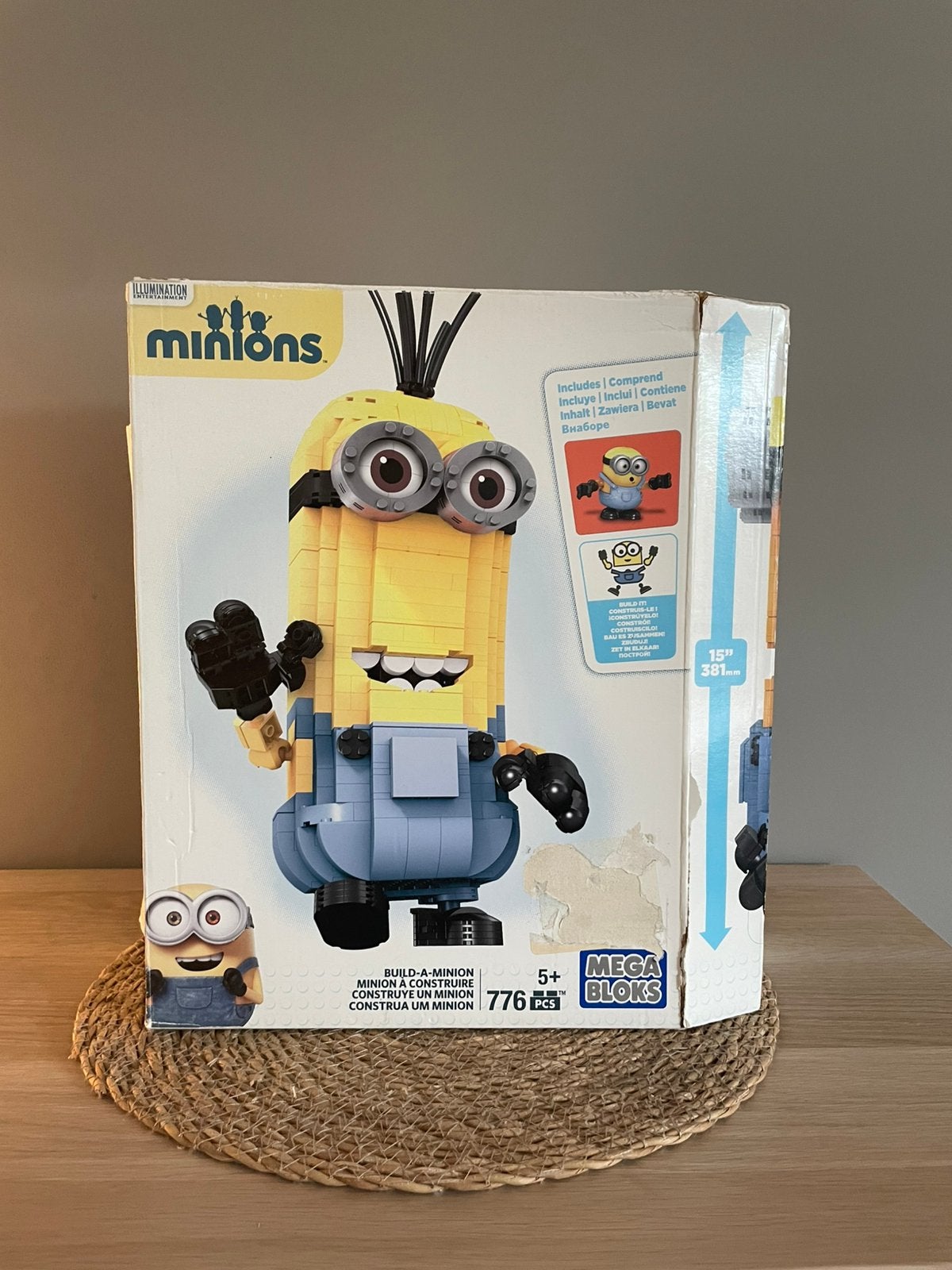Minions Mega Bloks, Verzenden, Meer dan 50 stukjes, Zo goed als nieuw, 6 jaar of ouder