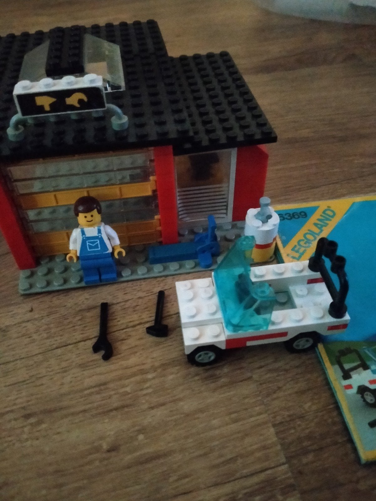 Legoland autogarage 6369 lego, Kinderen en Baby's, Speelgoed | Duplo en Lego, Ophalen, Lego, Compleet, Zo goed als nieuw