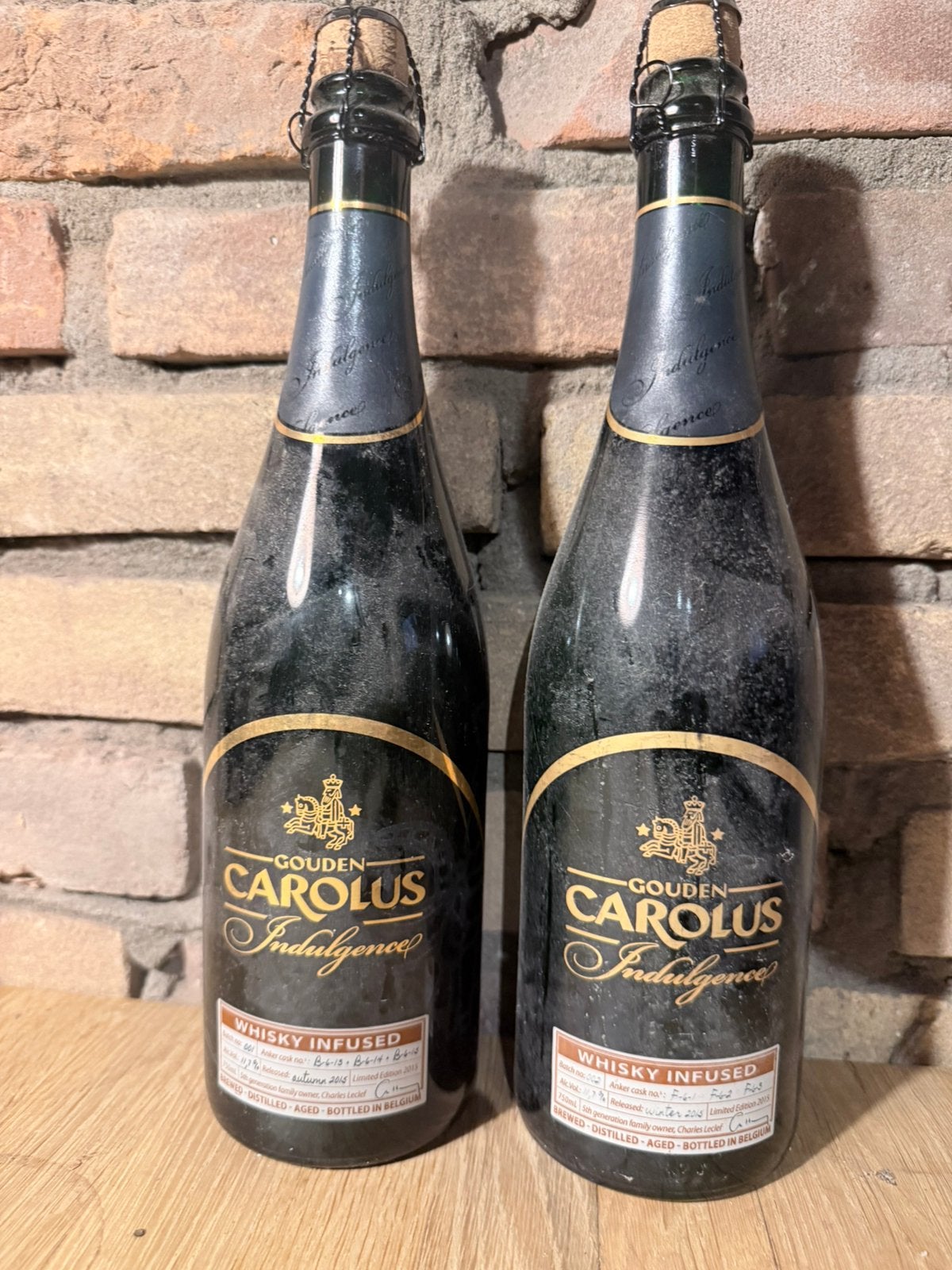 Gouden carolus indulgence batch 1 & 2, Verzamelen, Ophalen of Verzenden, Zo goed als nieuw, Flesje(s), Overige merken
