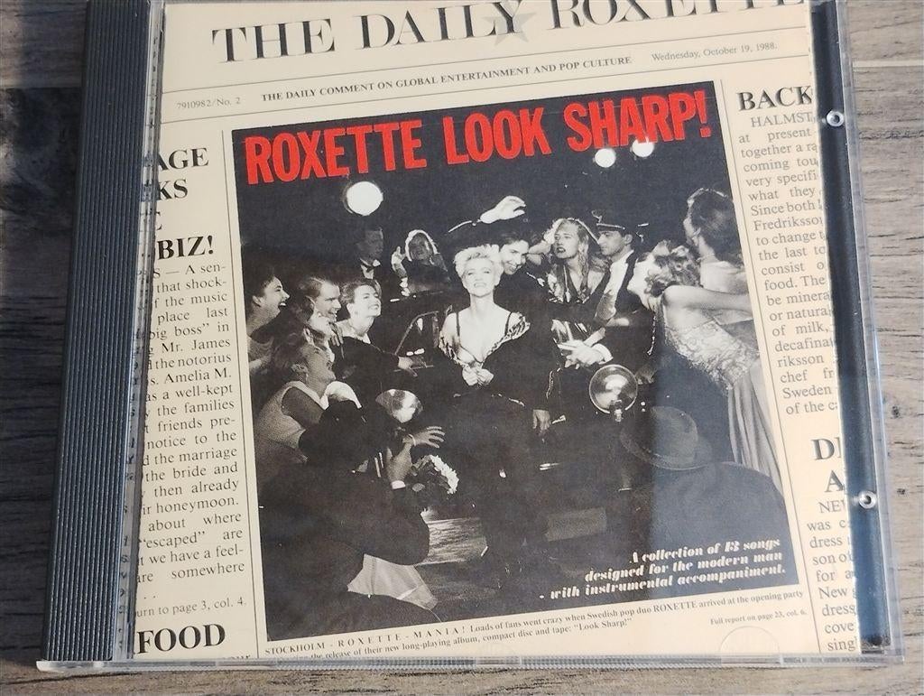 Roxette ‎– Look Sharp!, Cd's en Dvd's, Cd's | Pop, Zo goed als nieuw, Ophalen of Verzenden
