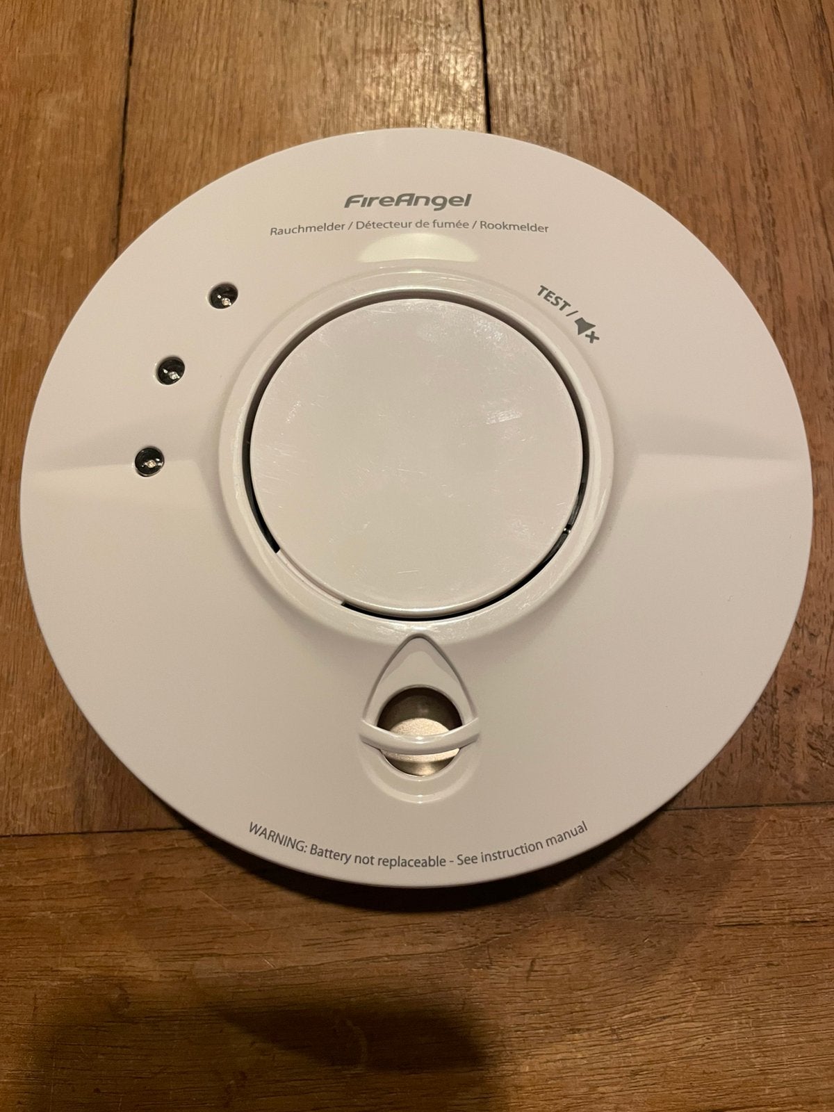 Fireangel sm-f-1eu rookmelder met z-wave module, Ophalen of Verzenden, Zo goed als nieuw, Detector, Sensor of Melder, Rook