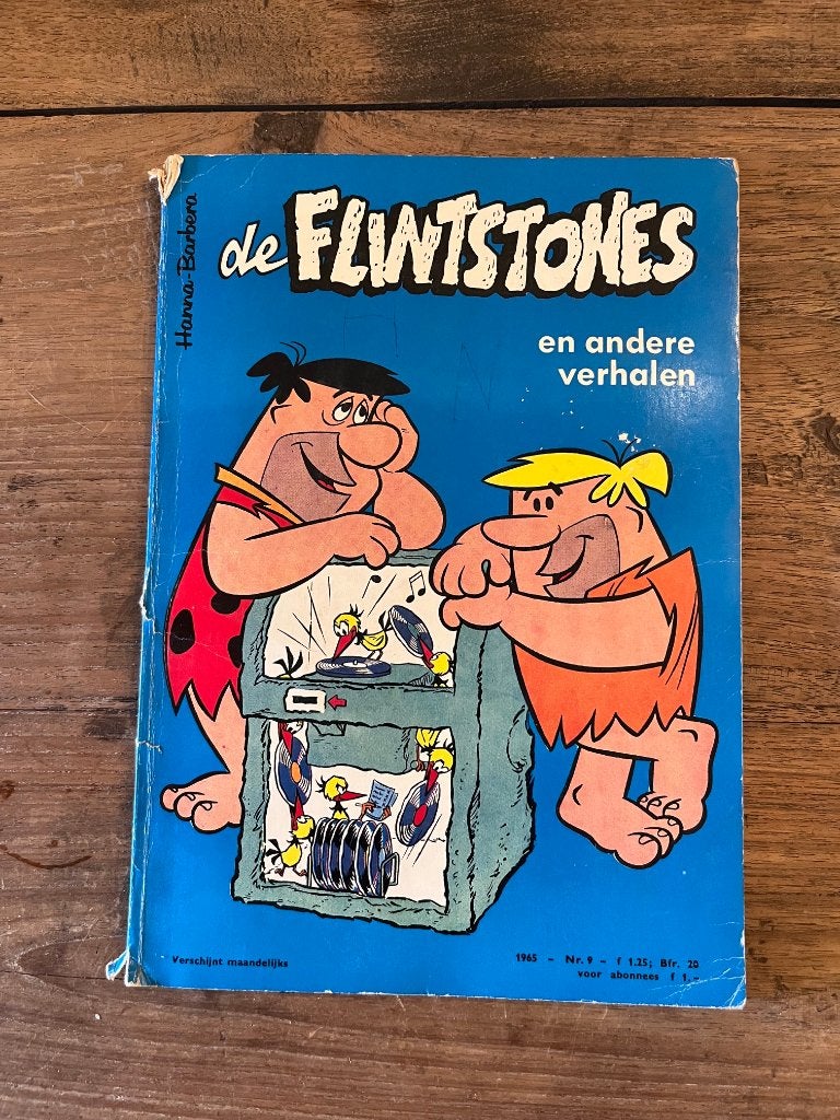 De Flintstones en andere verhalen - Hanna-Barbera stripboek, Boeken, Stripboeken, Gelezen, Eén stripboek, Ophalen of Verzenden