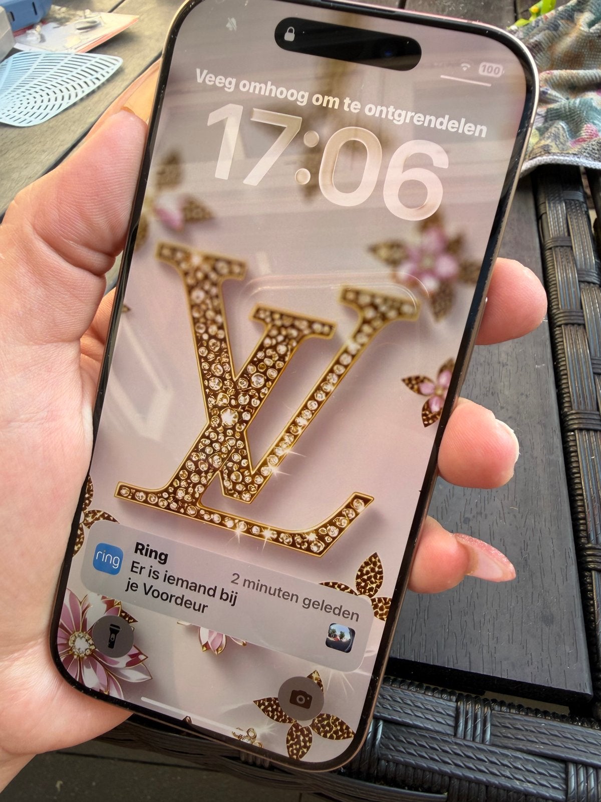 Goed werkende iPhone 16 Pro Goud, Telecommunicatie, Mobiele telefoons | Apple iPhone, Zo goed als nieuw, 128 GB, iPhone 16 Pro