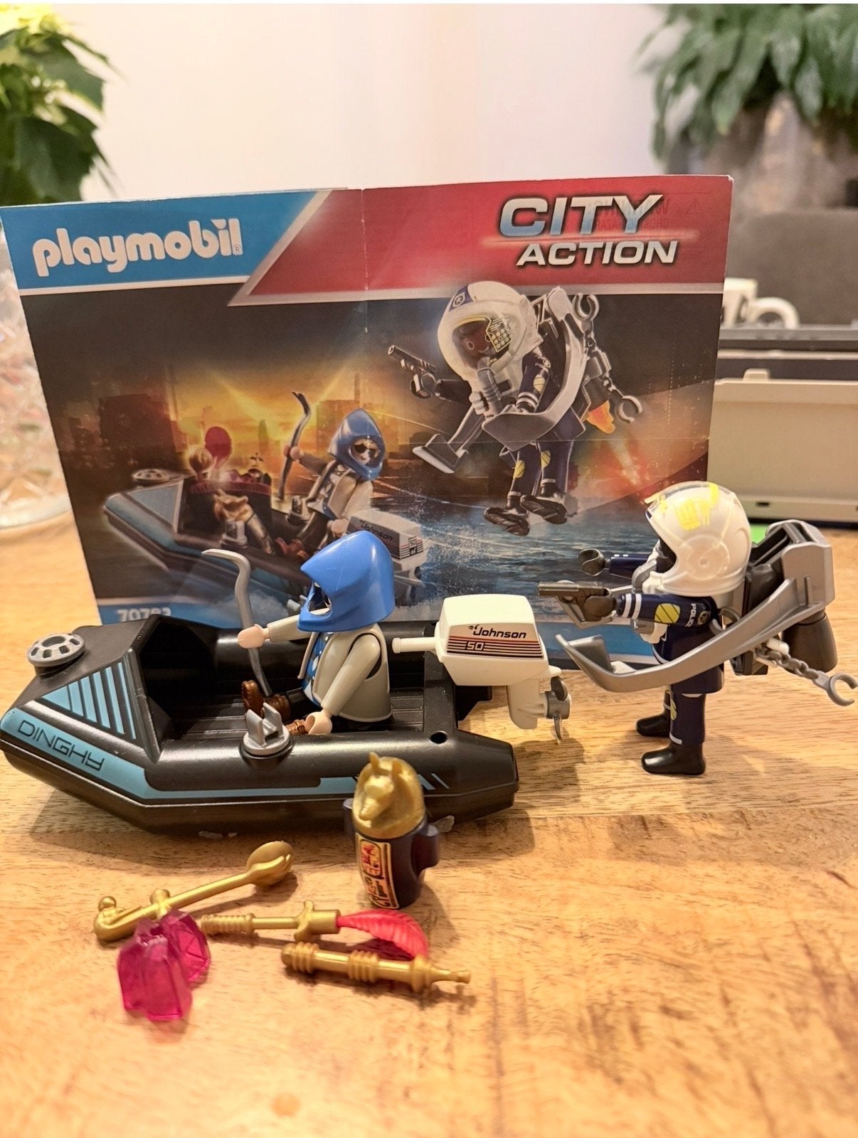Playmobil 70782 City Action politie, Complete set, Ophalen of Verzenden, Zo goed als nieuw, City action