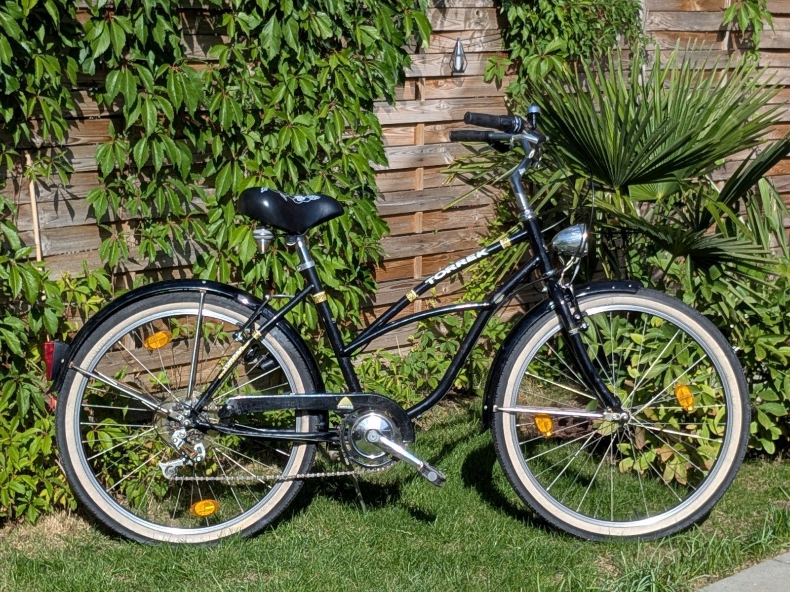 Torrek fiets - Zwart, Gebruikt, Velgrem, 47 tot 50 cm, Versnellingen