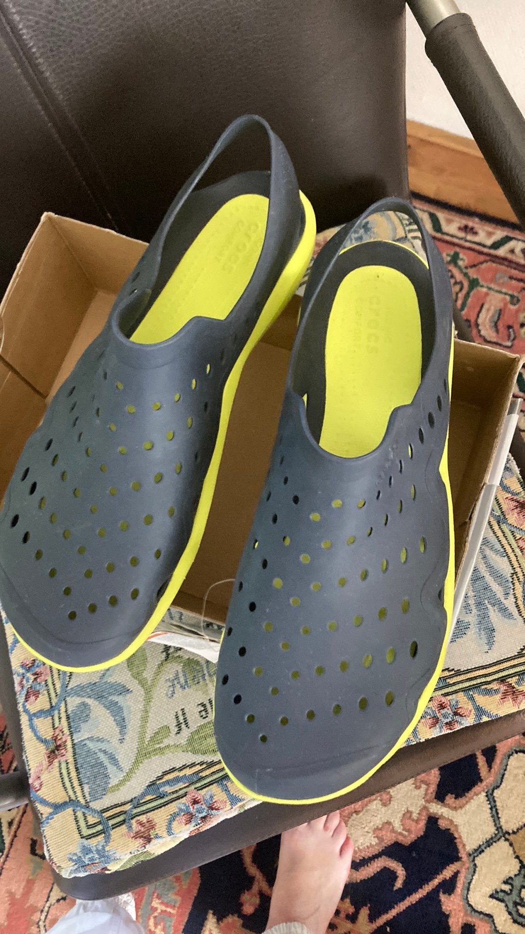 Crocs Swift Water Sandals – Size US 11 (EU 43), Verzenden, Zo goed als nieuw, Blauw