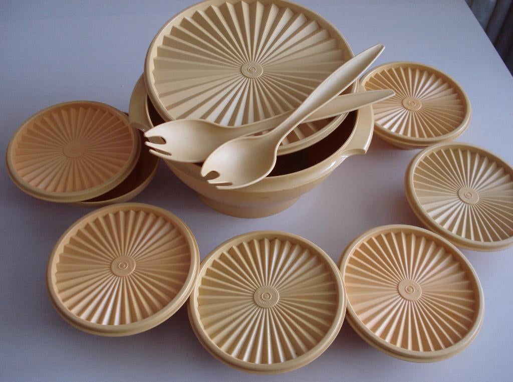 Tupperware sla/couvert, Ophalen of Verzenden, Nieuw, Crème, Overige typen
