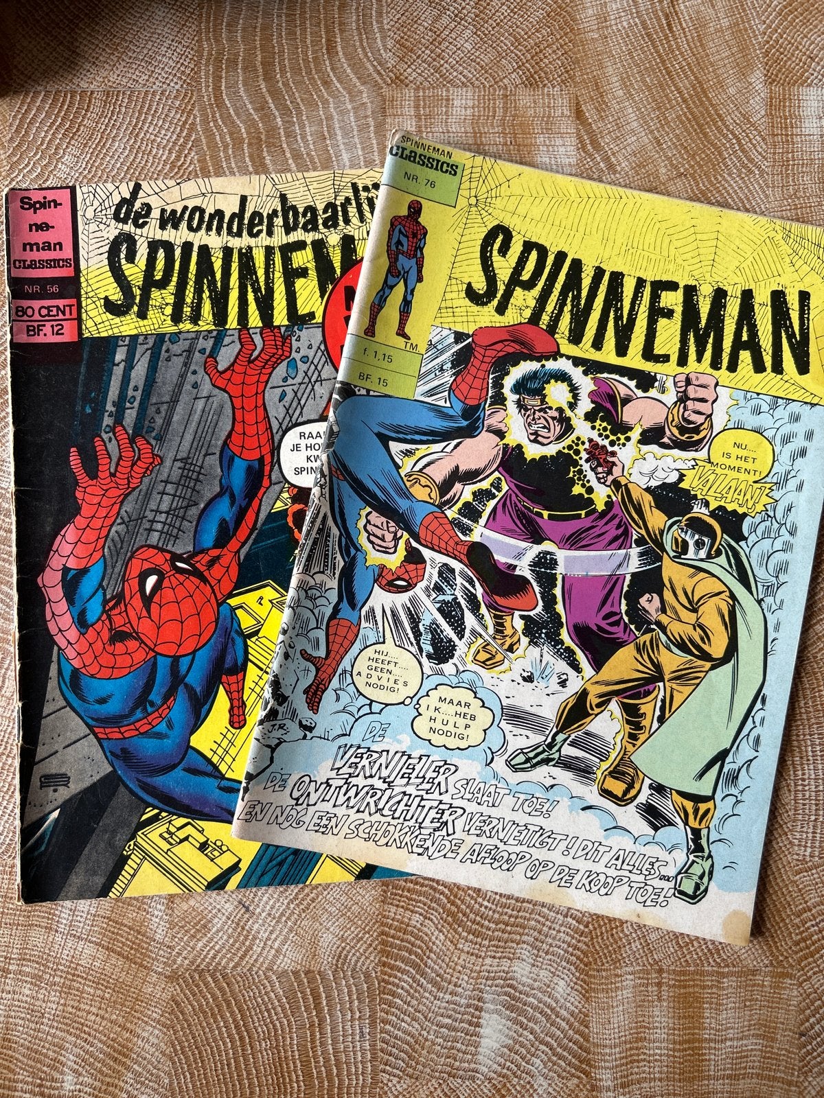 De Wonderbaarlijke Spiderman Classics - Nrs. 56 & 76, Boeken, Stripboeken, Meerdere stripboeken, Ophalen of Verzenden, Gelezen