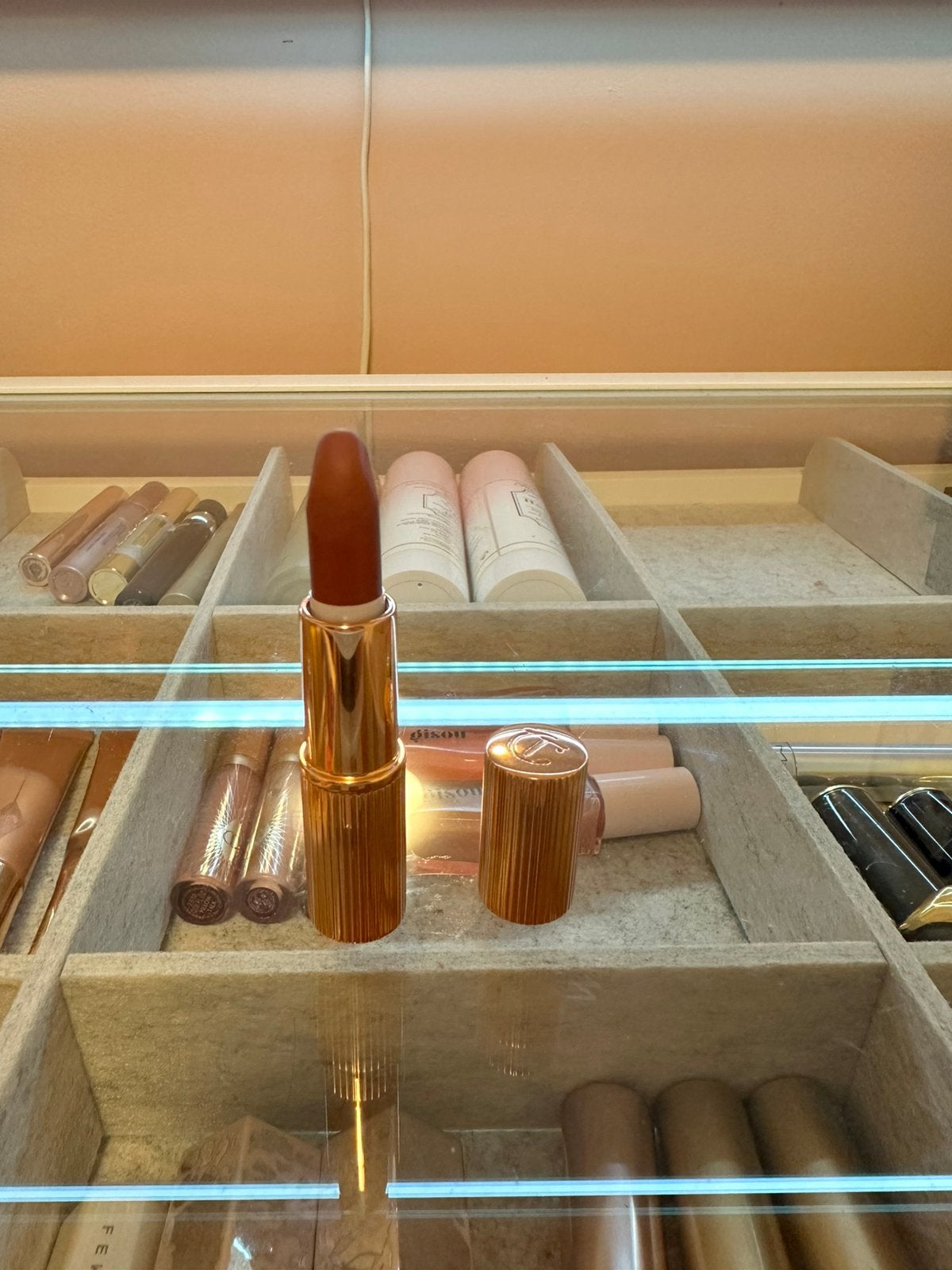 Charlotte Tilbury lipstick kleur Supermodel mini, Ophalen of Verzenden