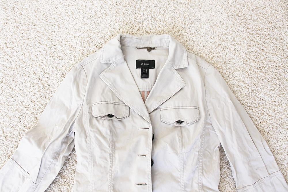 MNG Suit Jasje (Maat 38) - 5 € 35,-, Kleding | Dames, Maat 38/40 (M), Beige, MNG, Ophalen of Verzenden