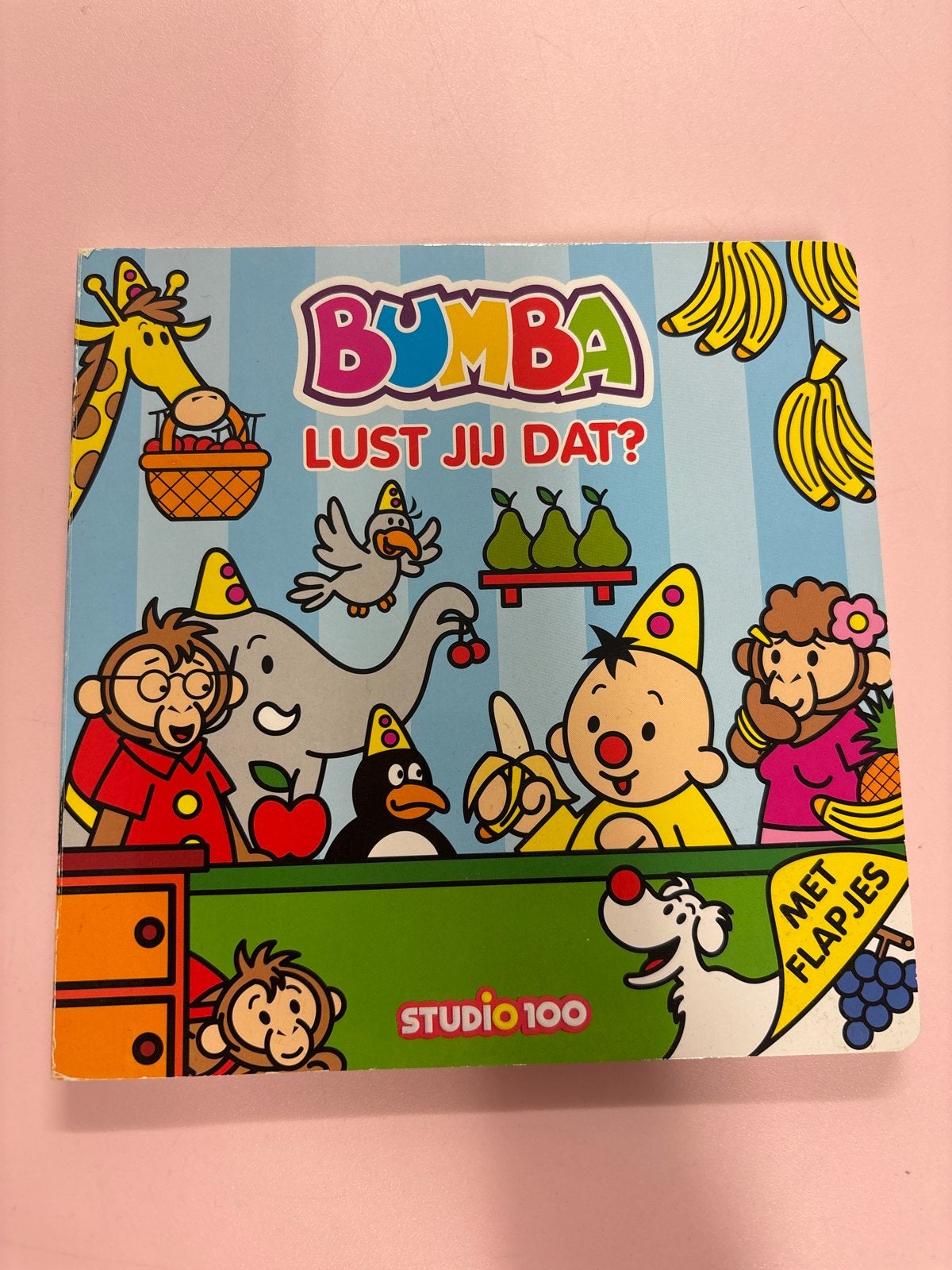 Bumba: Lust jij dat? - Interactief flapjesboek, Uitklapboek, Jongen of Meisje, Ophalen of Verzenden, Zo goed als nieuw