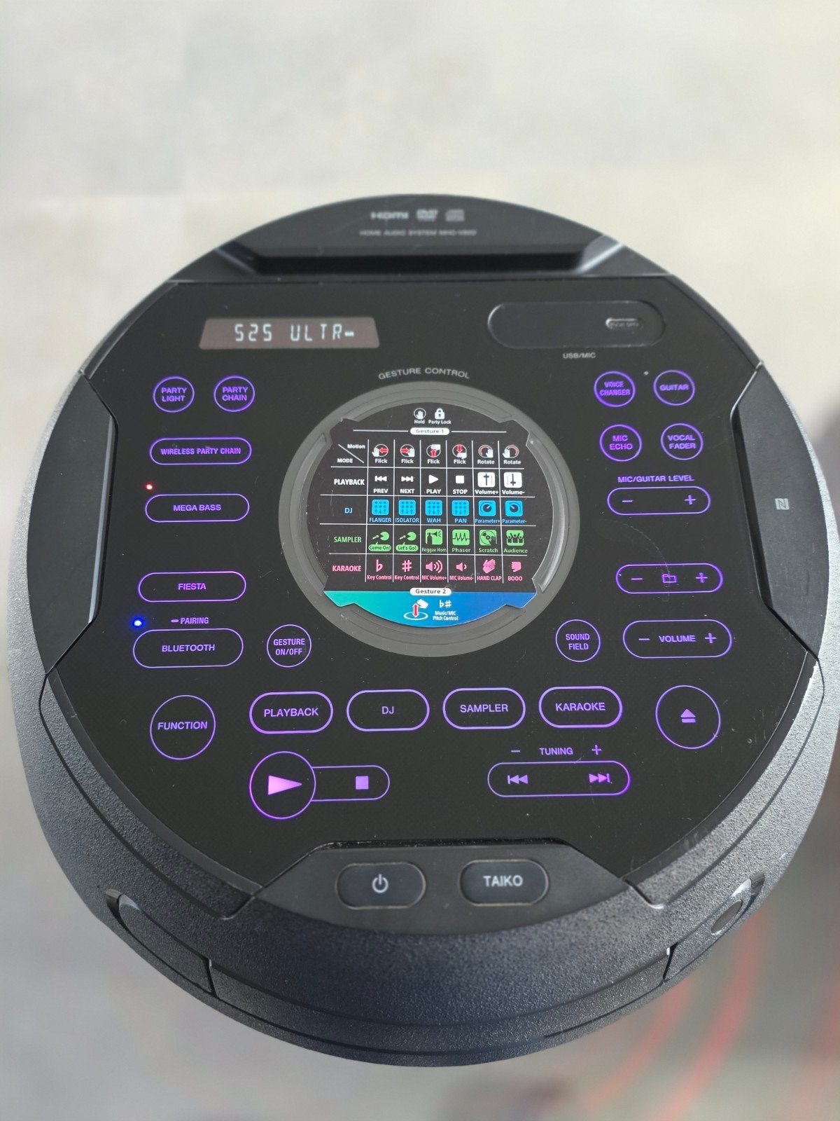 Foto 4 van Sony MHC-V82D High Power Audio Systeem met Bluetooth
