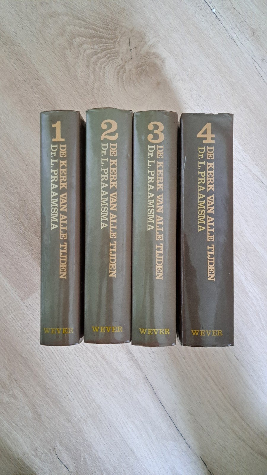 De Kerk van Alle Tijden - Dr. L. Praamsma (4 delen), Ophalen of Verzenden