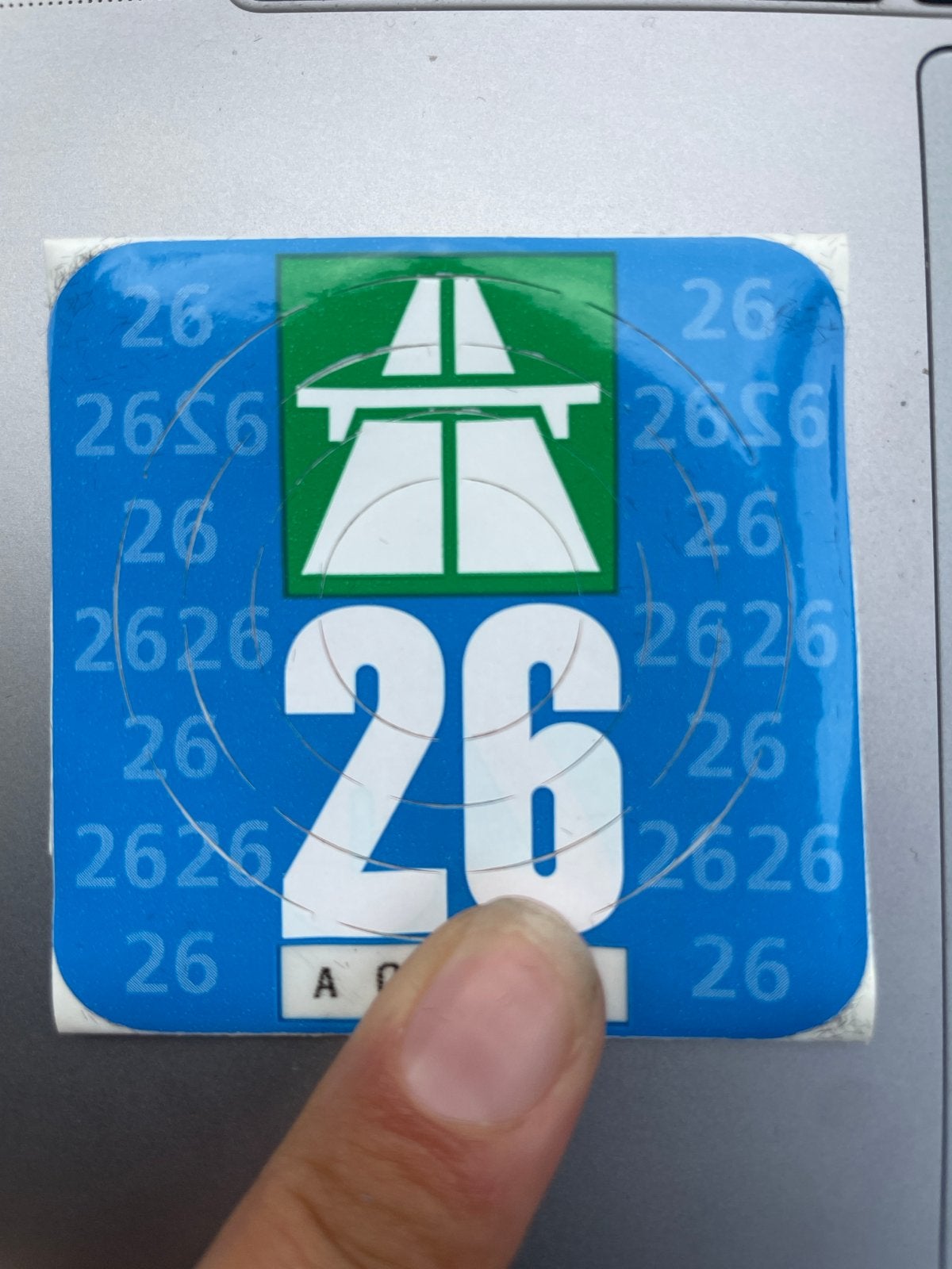 Vignet Zwitserland 15 euro- ophalen a’dam