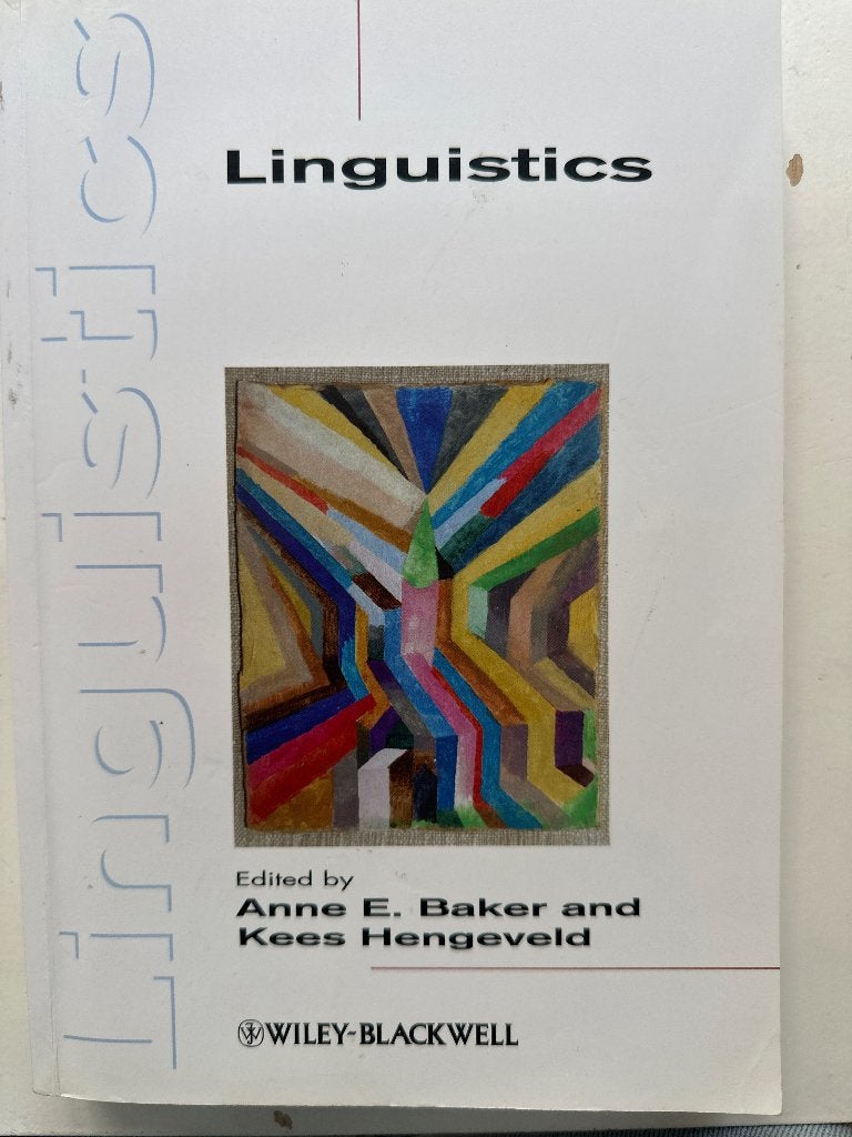 Linguistics - Anne E. Baker and Kees Hengeveld, Verzenden, Alpha, WO, Diverse auteurs